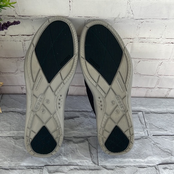 Crocs Walu slip ons/loafers blue size 11 - Picture 5 of 7